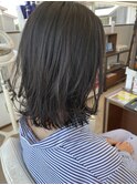 ナチュラルハイライト シークレットハイライト☆アッシュカラー