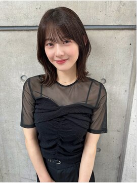 ミンクス 青山店(MINX) ズボラな女性必見　くびれミディアムヘア