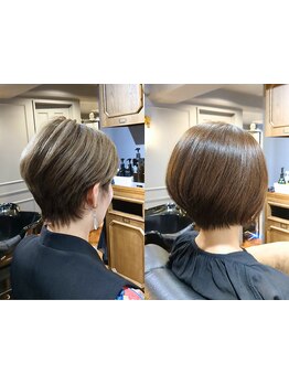 【悩みを個性に変える】骨格や髪質を見極めたデザインカット◎〔ショートカット/髪質改善/ヘッドスパ〕