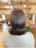 ハイライト×くびれボブ