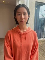 トップヘアーヒルズ 安城(TOP HAIR HILLS)&nbsp;耳掛けタイトボブ