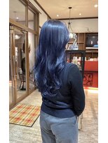 マテリア ヘアー デザイン(materia hair design)&nbsp;ネイビーカラー
