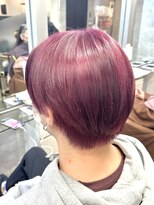 キャラ シャローネ 池袋(Chara Chalone)&nbsp;メンズショート/マゼンタ/ブリーチ1回でできるカラー【本松】