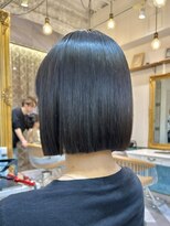 ロンドアベニール 北千住(Lond avenir)&nbsp;ウェーブミディアム似合わせカットメルティカラー縮毛矯正北千住