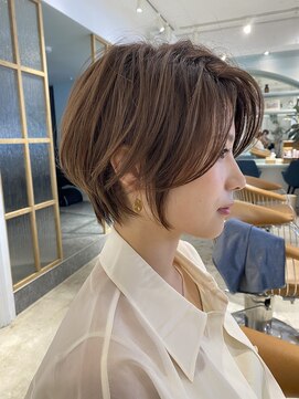 ロンド シャルム 吉祥寺(Lond charme) ウェーブミディアム似合わせカットメルティカラーショート吉祥寺
