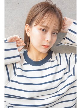 レゴ(REGO) #メルティカラー似合わせカットウェーブミディアム