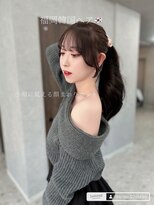 ボタン ハカタ(VOTAN hakata)&nbsp;北橋流空/顔周りカット/薄め前髪/韓国ヘア