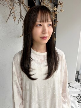 ディレクト(Direct) ショートボブハイライトレイヤーカットヘアセット髪質改善天文館