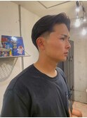 メンズ刈り上げ短髪ハイスキンフェードクロップバーバースタイル