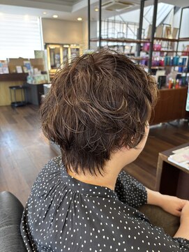 アンシャンテ(ENCHANT) マッシュショート（パーマ）