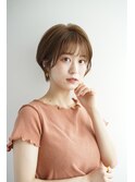 くびれショート/マロンベージュ