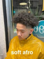 ドッグス 柏(Dawgs)&nbsp;フェザーパーマ　サーフカール　刈り上げセンターパート