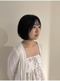 丸みボブ
