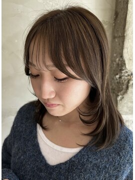 クロトバイキング(Qlotho by KING) 【Qlotho ＳＨＯＧＯ】ミディアムレイヤー　アッシュブラウン