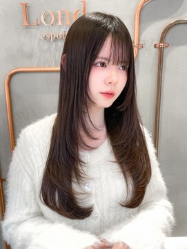 ロンド エスポワール 錦糸町(Lond espoir) 暗めカラー/韓国巻き/レイヤーカット/髪質改善/縮毛矯正/錦糸町