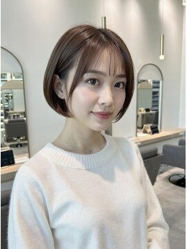 ライズ ネックス ザ サロン 渋谷(LIZE nex the salon) シースルー耳掛けショート　#14［＃渋谷駅＃韓国＃髪質改善］