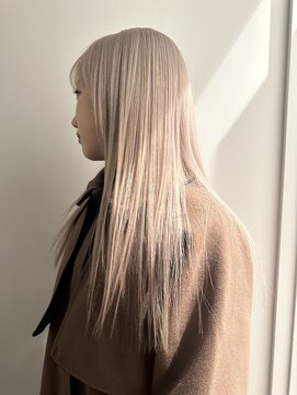 ワンカラー/ブリーチカラー/髪質改善/ハイトーンカラー