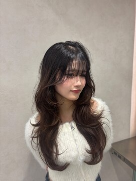 ロンド マーレ 天神大名店(Lond mare) 大人ガーリー/ミディアムレイヤーカット/似合わせカット