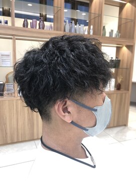 シュヴー 浦安店(CHEVEUX) ツーブロックツイストスパイラルパーマ
