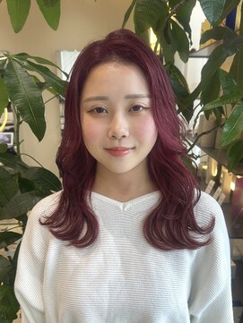 アーチバイケンジ(arch by kenje) ハイトーン/カシスレッド/似合わせカラー/艶カラー