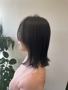 カスミ 霞(KASUMI) 切りっぱなしボブ Blunt bob