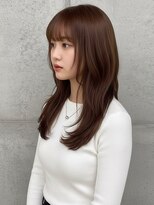 エイチ ウルフカット 大阪梅田(811)&nbsp;フェイスフレーミングルーツカラーネオウルフ天使の羽バングボブ