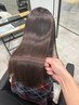 [ストレートの後はこちら]髪質改善プレミアムカラー＋7step髪質改善 ￥22000