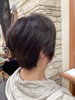 ヒラトヤ 肴町店 グレイカラー白髪ぼかしハイライト絶壁解消ミセスヘア