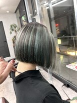 イースブルー 高松店(Y’s Blue)&nbsp;◎お客様スタイル◎アンブレラカラー◎グリーン