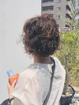 ベリー(berry) 朝ラク♪ボブパーマ★ランダムウェーブ