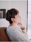秋髪sweetショート&イルミナカラー by premier models☆