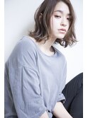 【un le pont】くせ毛風×切りっぱなしボブ