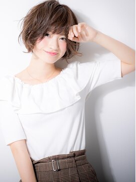 カバーヘア ブリス 川口(COVER HAIR bliss) *bliss川口*アシンメトリーな小顔ショートボブz!