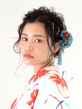 アース 守谷店(HAIR&MAKE EARTH) 浴衣スタイル・ギブソンタック