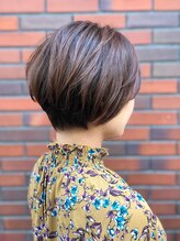 ヘアーサロン ウェン(hair salon WEN) 丸みショートで毛先カラー