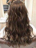 ディバイス カラーアンドエクステ(Device)&nbsp;【Device】外国人風スモーキーグレージュWカラー