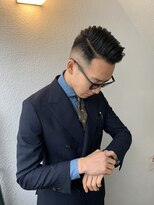 メンズ ラピス(Men's Lapis) 七三ポンパドール