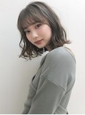 Hエイチ原宿＊こなれ感『外ハネボブ』アッシュブラウン【RUKA】