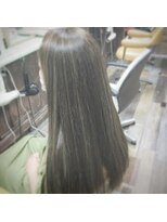 ヘアースペース 練馬店(hair space COCO) 全頭フルメッシュ、30枚パネル！ベージュをオンカラー