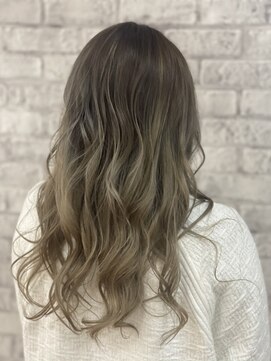 ヘアダイニング ボア(hair dining BoA's) 【MINORI】コントラスト/外国人風カラー/バレイヤージュカラー