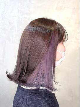 ベジータ(VEGETA) violet brown×pale violet inner