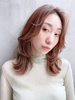 アイティーバイアルバム 松戸店(IT by ALBUM) レイヤーカット_くびれヘアビタミンカラーメルティカラー_28887