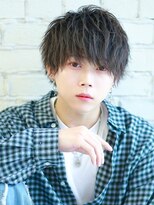 リップス 横浜(LIPPS) ソフトドライなショートネープウルフ