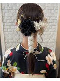 袴×ヘアセット