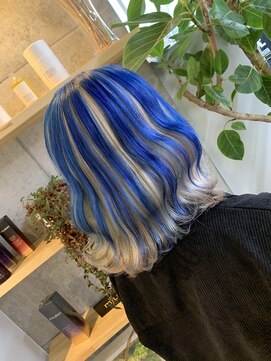 ポート バイ プライマル(port by primal) 美髪/こなれミディ[千葉/千葉駅/髪質改善/ケアブリーチ]