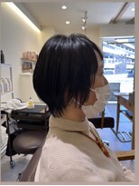 ブレンドバイハピネス(Blend by happiness)&nbsp;30代　40代　クビレショート　髪質改善