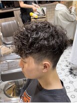 オキサバイオムヘアー(OXA by HOMME HAIR) 【スペインカール】　メンズパーマ　千代田区　水道橋　九段下