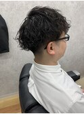 波巻きパーマ 波巻きスパイラル