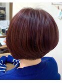 ショート髪質改善カラー