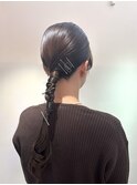 タイトアレンジ　ピンアレンジ　ローポニー